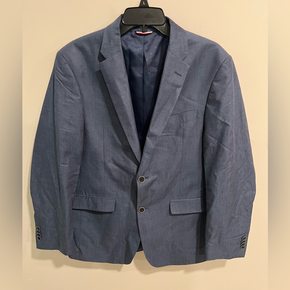 TOMMY HILFIGER BLUE SUIT SEPARATES JACKET Blazer